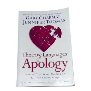 The Five Languages of Apology Book by Gary Chapman and Jennifer Thomas
